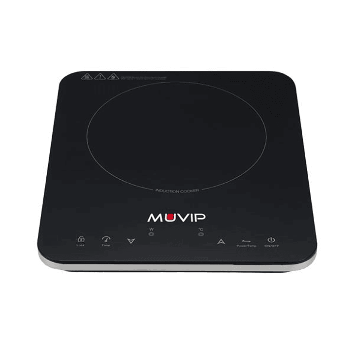 Muvip Cocina de Induccion 2000W - 10 Niveles de Potencia - Temporizador - Control contra el Sobrecalentamiento - Bloqueo Infantil 1
