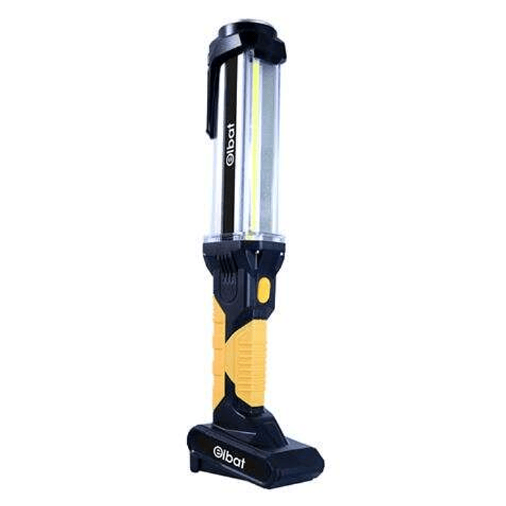 Elbat Linterna LED Recargable - Gancho e Iman - Cob + LED 10W 800LM - Color Negro 1