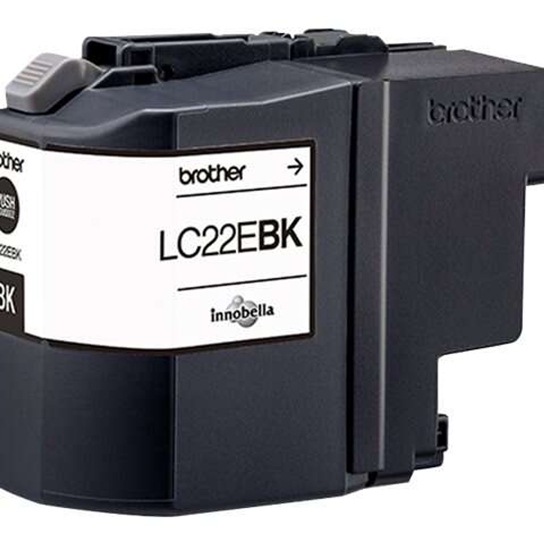 Brother LC22E Negro Cartucho de Tinta Original - LC22EBK 1