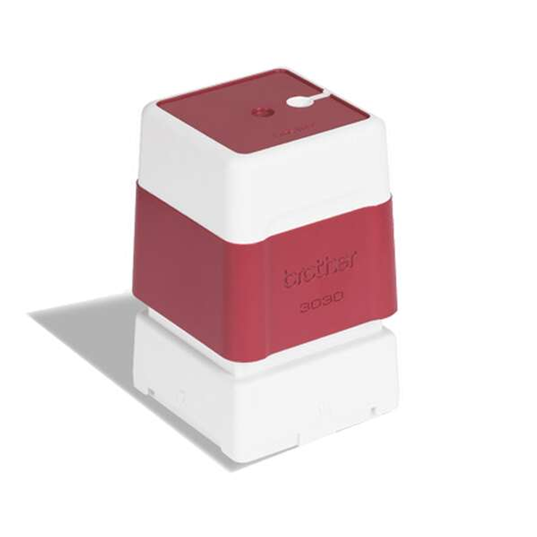Brother PR3030R6P Pack de 6 Monturas de Sellos Originales - 30x30mm - Color Rojo 1