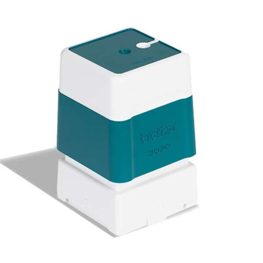 Brother PR3030G6P Pack de 6 Monturas de Sellos Originales - 30x30mm - Color Verde 1