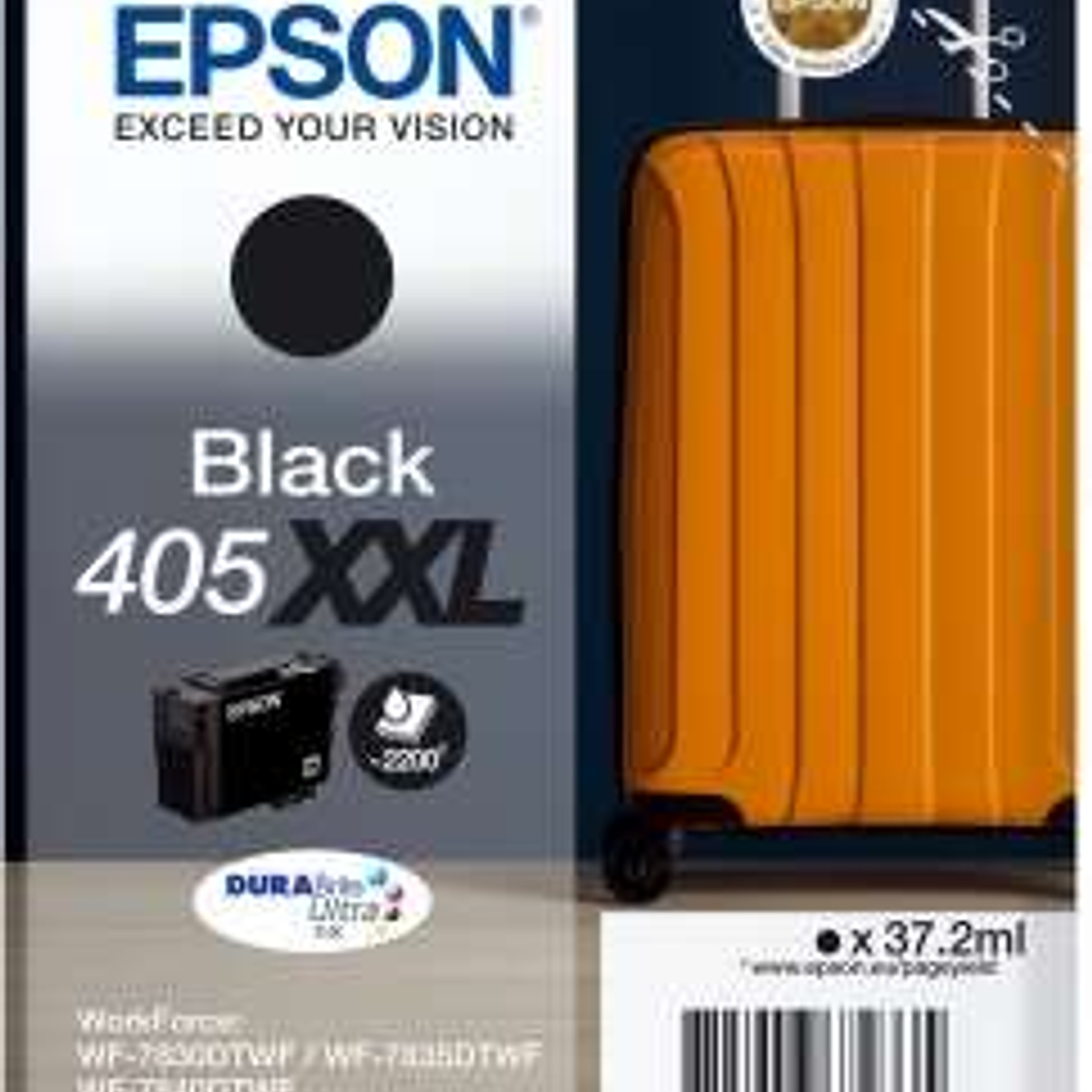 Epson 405XXL Negro Cartucho de Tinta Original - C13T02J14010 1