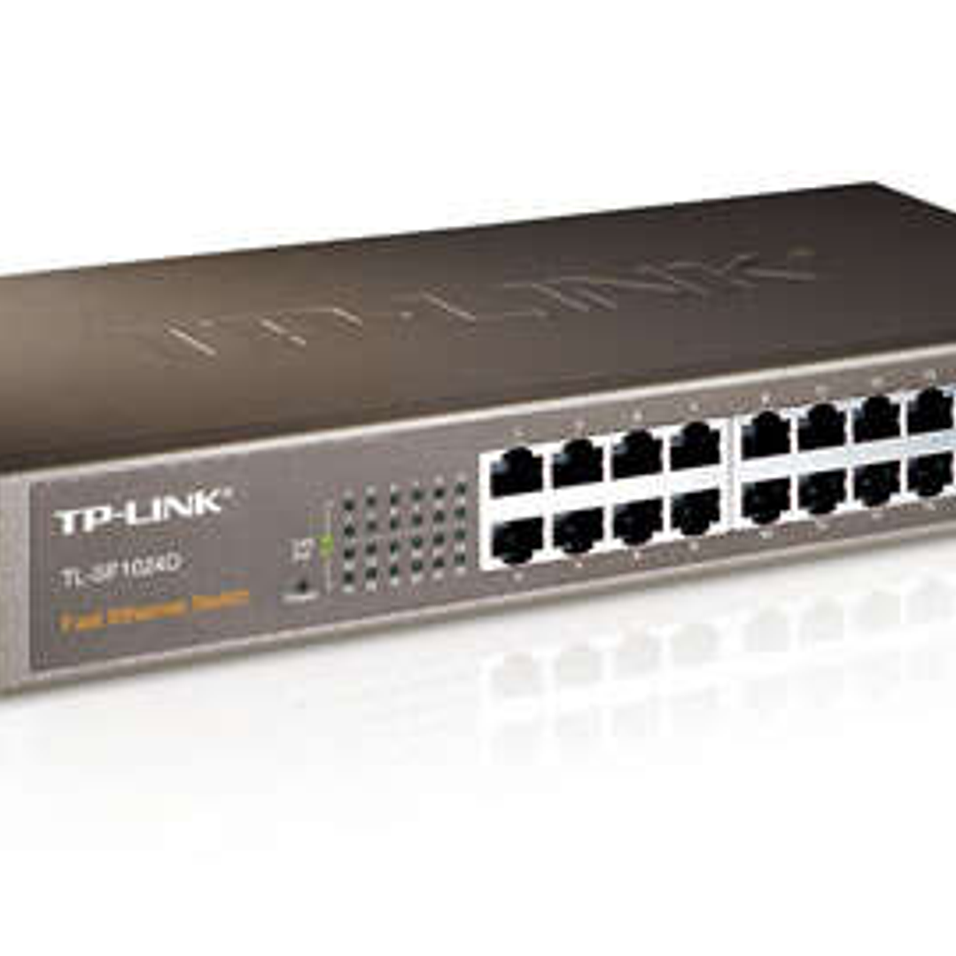 TP-Link TL-SF1024D Switch 24 Puertos a 10/100Mbps 1