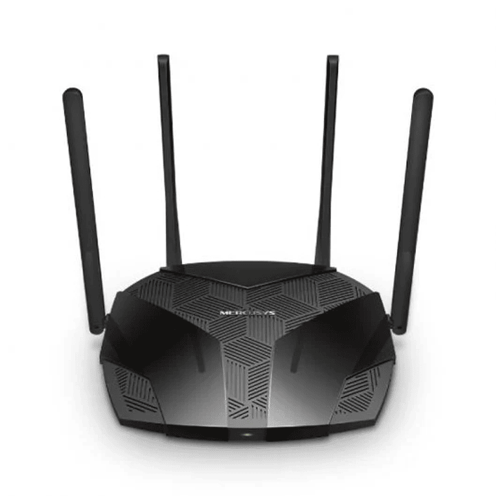 Mercusys Router WiFi 6 Doble Banda AX3000 - 4 Puertos 10/100/1000Mbps - 4 Antenas 5dBi - OFDMA, MU-MIMO 1