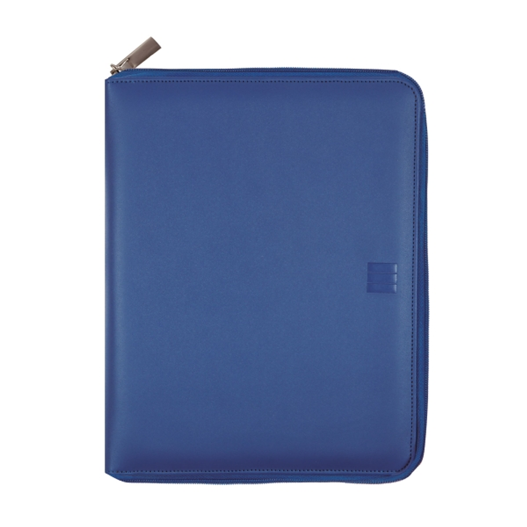 Finocam Open Clan Agenda Organizador - Anual 2026 - Cierre de Cremallera - Formato 500 - 170x40x220mm - Semana Vista en Vertical - Color Azul 1