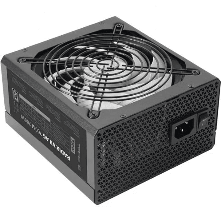 Tacens Radix VII AG 700M Fuente de Alimentacion 80 Plus Silver 700W ATX - PFC Activo - Ventilador 140mm 1