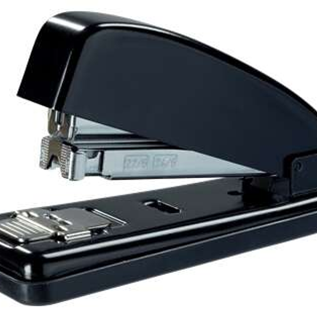 Petrus 226 Grapadora Metalica - Hasta 30 Hojas - Grapado Cerrado, Abierto y Clavado - Color Negro 1