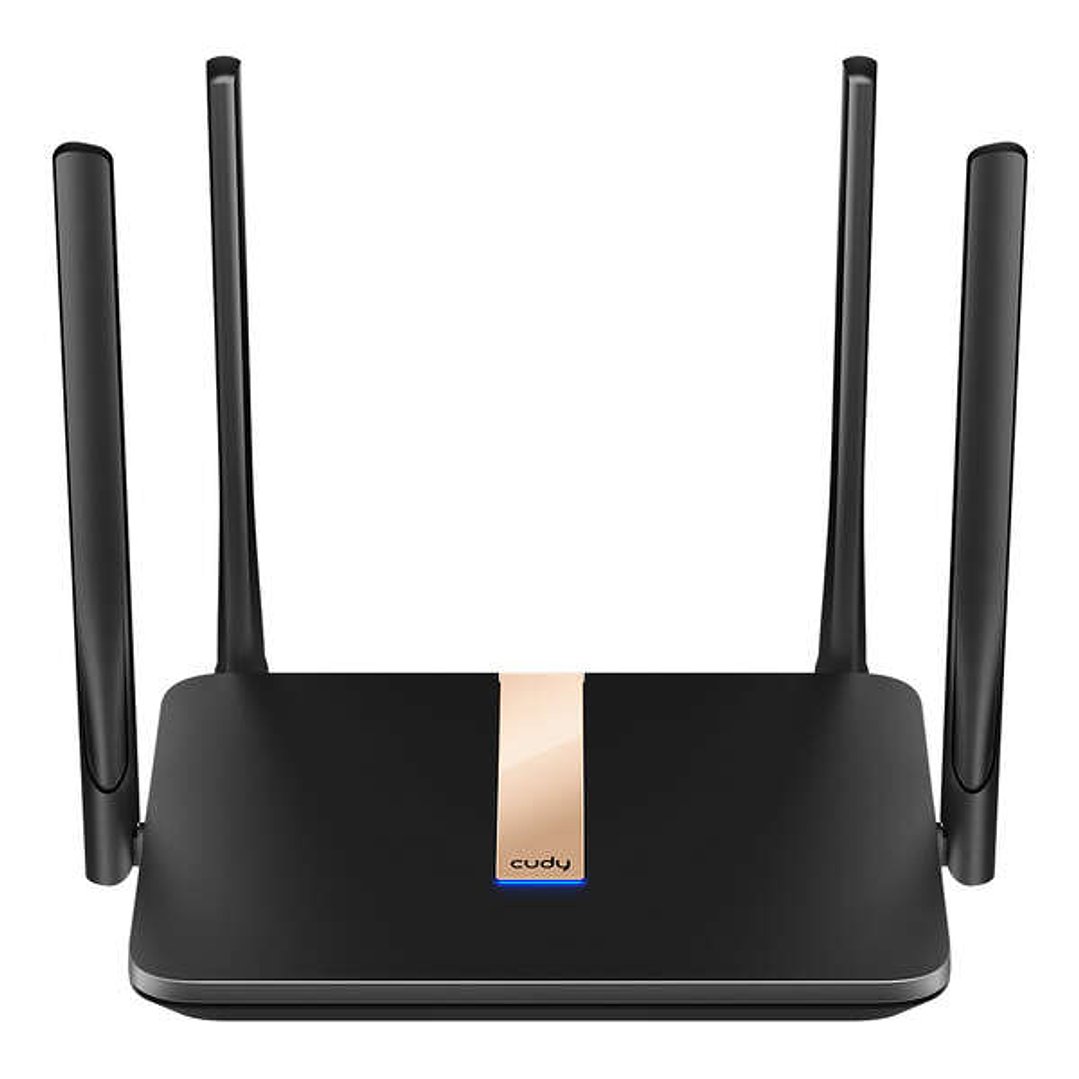 Cudy LT500D Router WiFi AC1200 4G LTE Doble Banda - 1x Puerto Wan 10/100Mbps y 3x Puertos Lan 10/100Mbps - 2x Antenas WiFi y 2x Antenas LTE 1