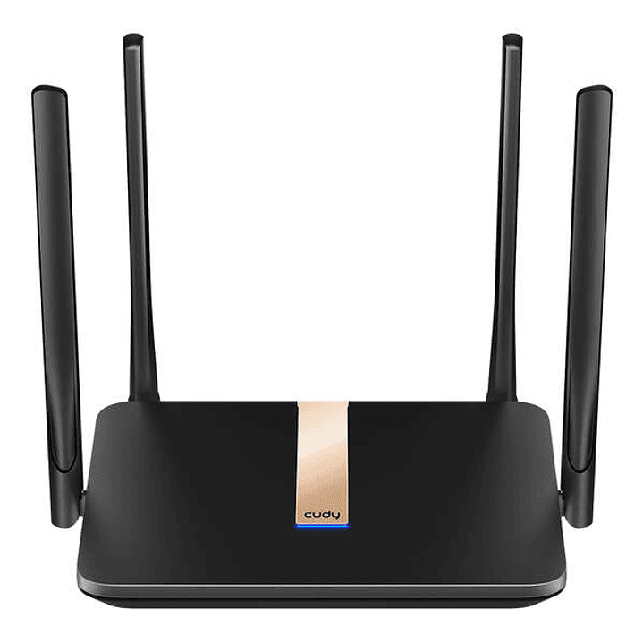 Cudy LT500D Router WiFi AC1200 4G LTE Doble Banda - 1x Puerto Wan 10/100Mbps y 3x Puertos Lan 10/100Mbps - 2x Antenas WiFi y 2x Antenas LTE 1