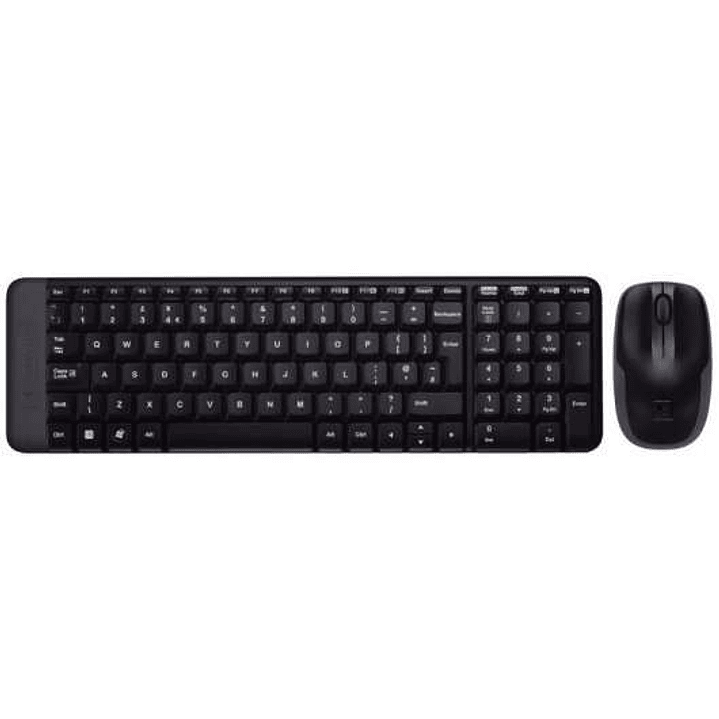 Logitech MK220 Pack Inalambrico Teclado K220 + Raton M150 3 Botones - Uso Ambidiestro - Portugues 1