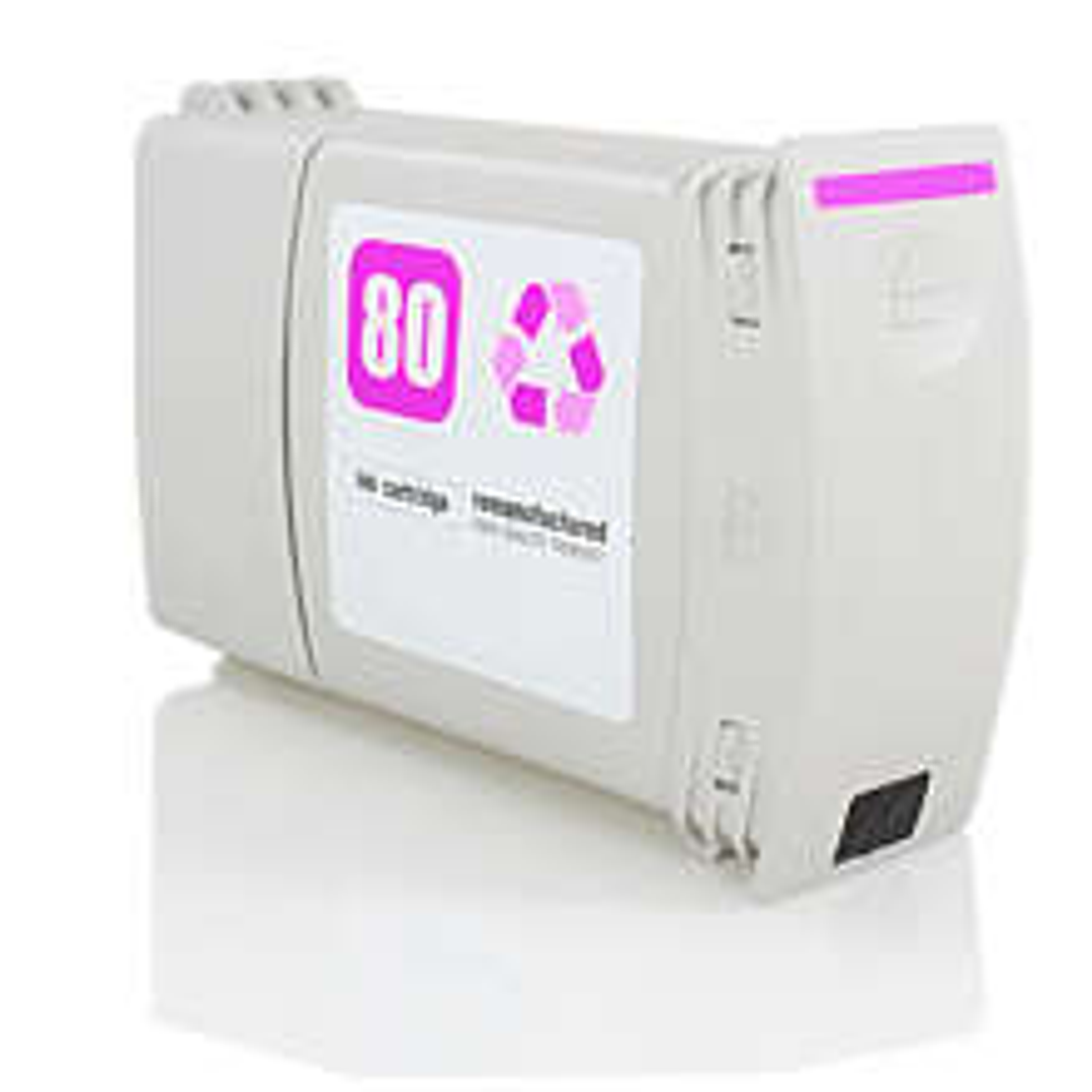 Generico HP 80 Magenta Cartucho de Tinta - Reemplaza C4847A 1
