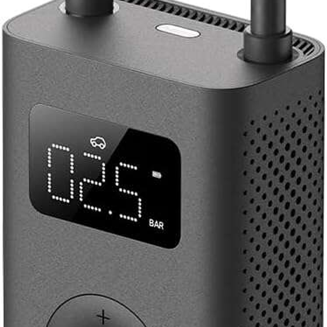 Xiaomi Mi Portable Electric Air Compressor 2 Compresor de Aire Portatil - Pantalla LED - Presión de hasta 10,3 bares - Incluye Boquilla y Aguja para B 1