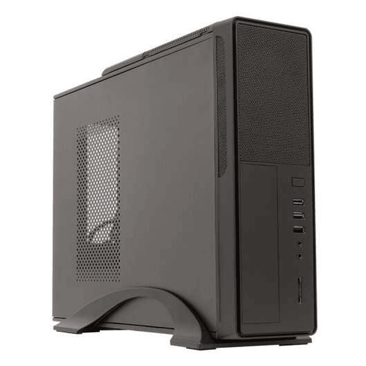 Unykach UK2010 85% Eficencia Caja Torre MicroATX - Fuente de Alimentacion 300W 85% Incluida - Tamaño Disco Soportado 3.5