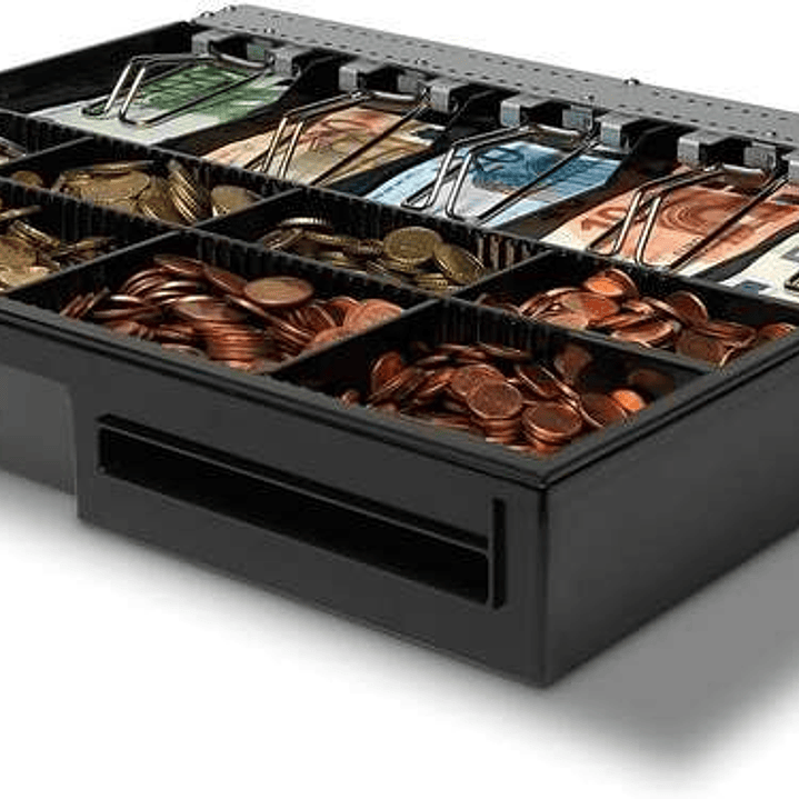 Safescan 4646T Gaveta para Cambios de Turno - Diseño Ajustable - Conteo Rapido - Compatible con Cajon HD-4646S 1