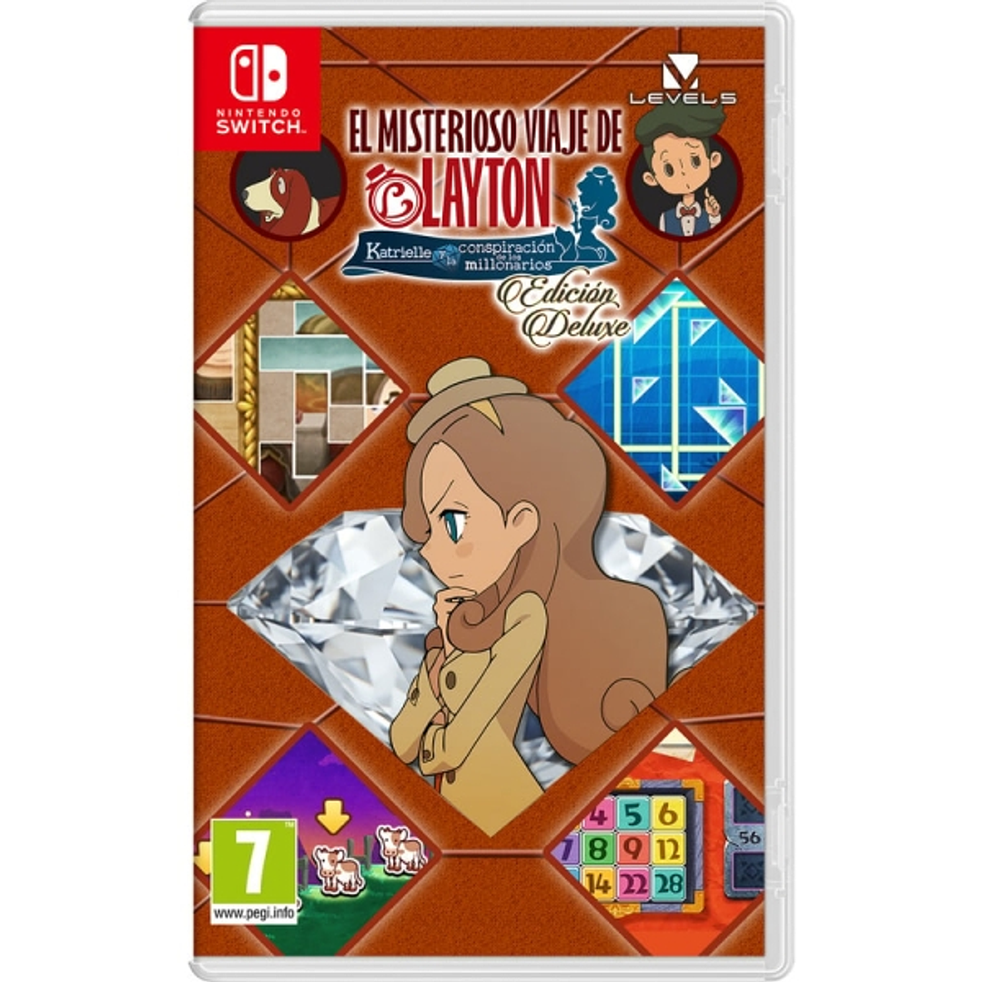 Nintendo Videojuego el Misterioso Viaje de Layton para Consola Nintendo Switch - Genero Puzles/Misterio/Aventura Narrativa - PEGI 7 1