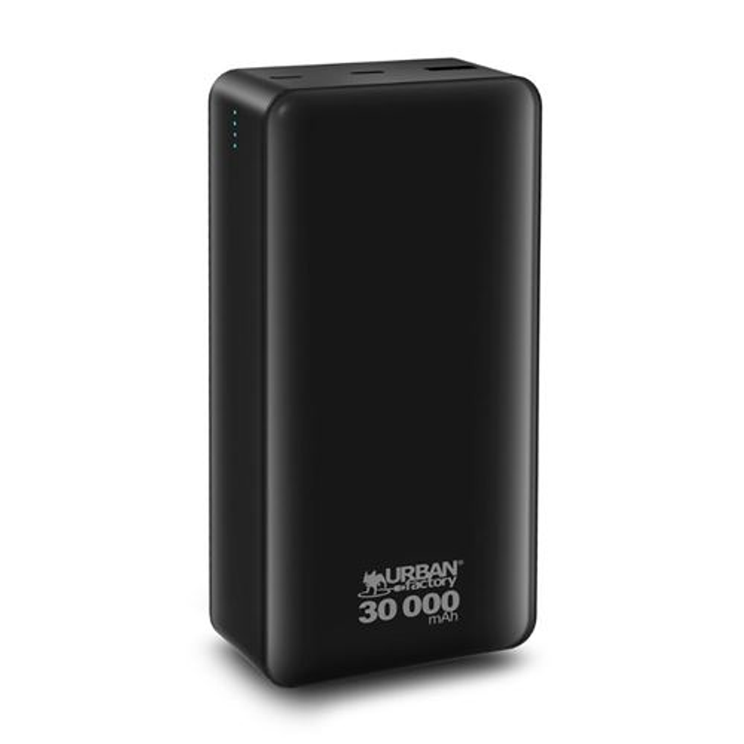 Urban Factory Juicee Max Powerbank 30000mAh - Entrada USB-C - Salida USB-C y USB-A - Color Negro 1