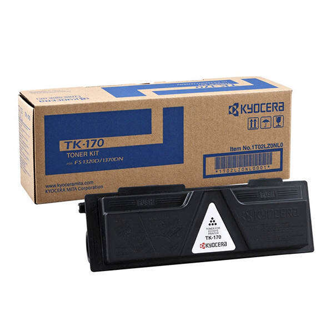 Kyocera TK170 Negro Cartucho de Toner Original - 1T02LZ0NL0/1T02LZ0NLC 1