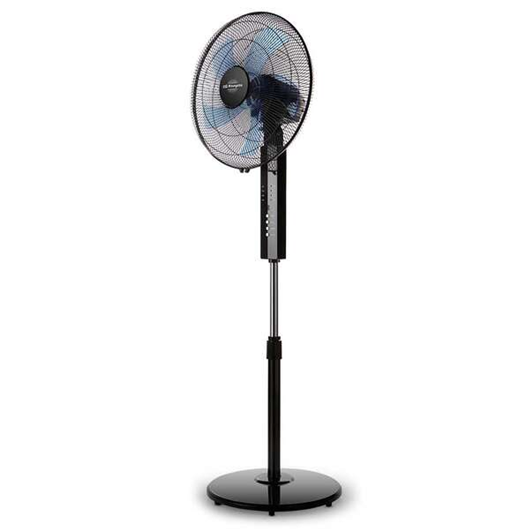 Orbegozo SF 0244 Ventilador de Pie - Potente Motor de 55W - 3 Velocidades de Ventilacion - Temporizador Programable hasta 7.5h - Mando a Distancia - S 1