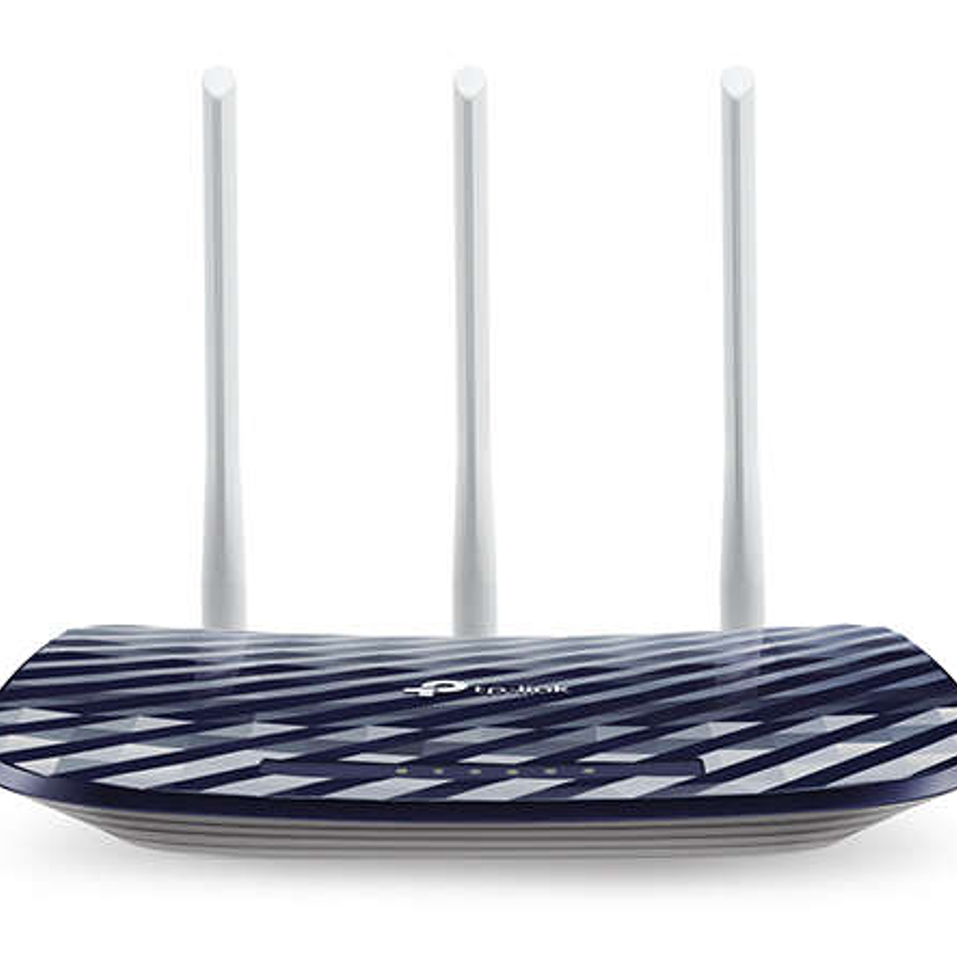 TP-Link Router Inalambrico de Banda Dual AC750 -  300MB en 2,4GHZ y 433MB en 5GHZ - 4P Ethernet - 2 Antenas Fijas 1