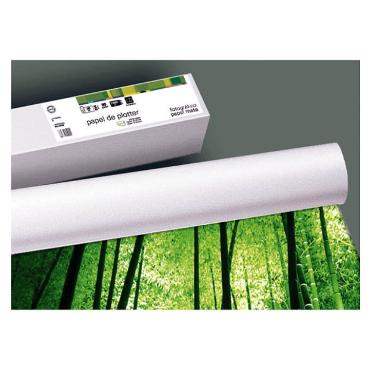 Fabrisa Bobina de Papel para Plotter Mate 140gr - Medidas 610mm x 30m 1