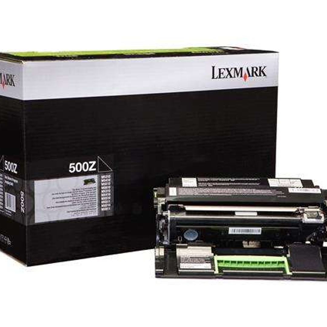 Lexmark MS310/MS312/MS315/MS317/MS410/MS415/ MS417/MS510/MS517/MS610/MX310/MX317/ MX410/MX417/MX510/MX511/MX517/MX611 Tambor de imagen Original - 50F0 1