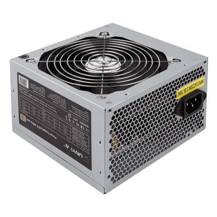 Unykach ATX 300W 85% Eficiencia Fuente de Alimentacion 300W ATX 2.3 - PFC Activo - Ventilador 120mm 1