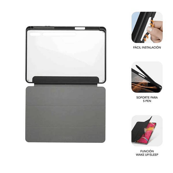 Subblim Funda Exclusiva para Samsung Galaxy Tab S9+/S9 FE+ 12,4 - Proteccion Total - Diseño Moderno - Material Resistente - Facil Instalacion - Angul 1
