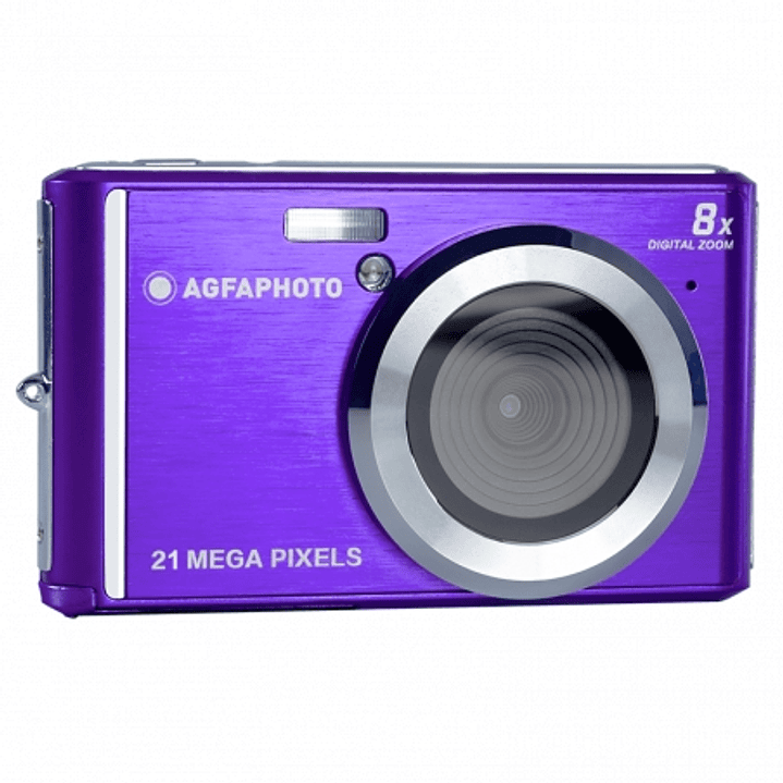 Agfaphoto DC5200 Camara Digital -  Sensor CMOS - Zoom Optico 8x - Color Lila 1