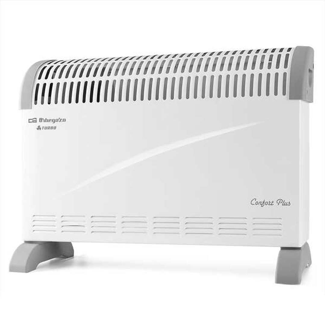 Orbegozo Convector CVT 3300 B - Potente Calefaccion Homogenea y Rapida Interruptores Luminosos - Termostato Regulable - Proteccion contra Sobrecalenta 1