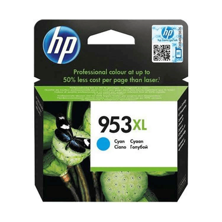 HP 953XL Cyan Cartucho de Tinta Original - F6U16AE 1