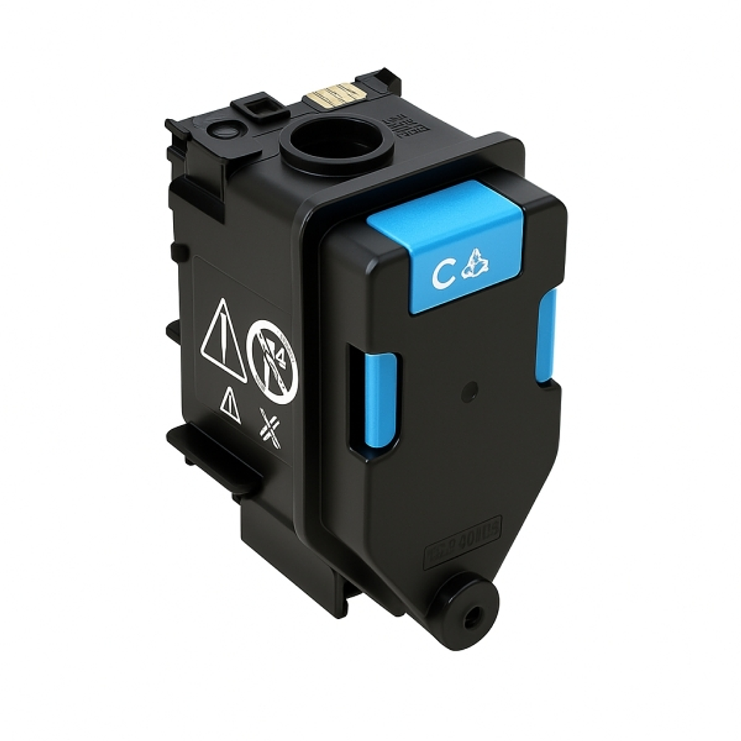 Konica Minolta TNP81/TNP80/TNP79 Cyan Cartucho de Toner Generico - Reemplaza TNP81C/AAJW451/TNP80C/AAJW452/TNP79C/AAJW450 1