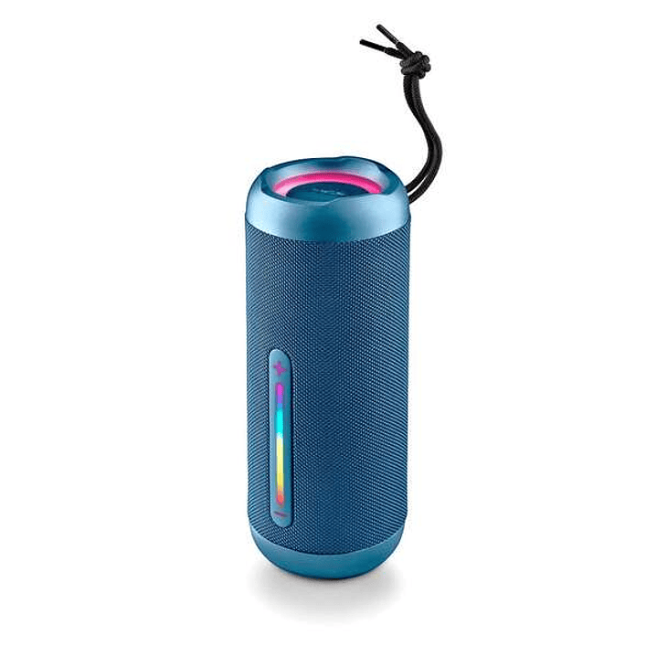 NGS Roller Furia 2 Altavoz Bluetooth 30W TWS - Iluminacion LED - Autonomia hasta 9h - Resistencia al Agua IPX7 - Color Azul 1