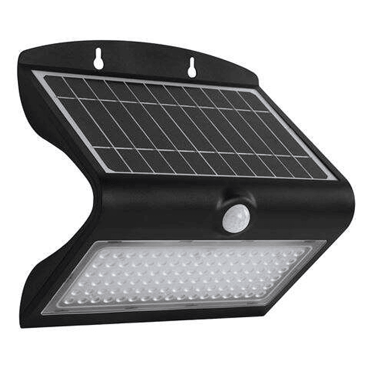 Elbat Aplique Led Solar Doble Iluminacion 8W - 850LM - Luz Fria 6000K - Luz Calidad 3000K - Sensor de Movimiento 1