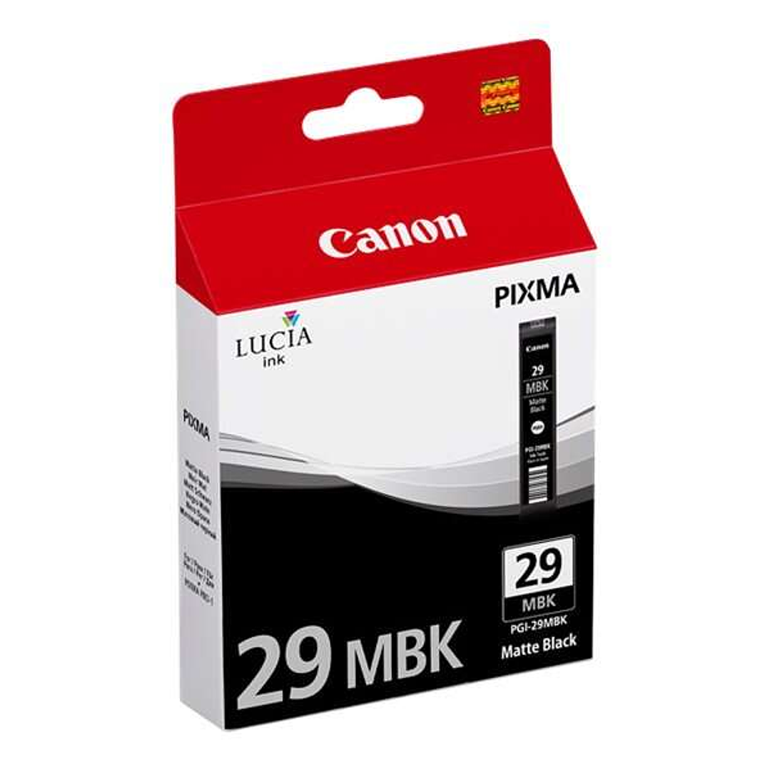 Canon PGI29 Negro Mate Cartucho de Tinta Original - 4868B001 1