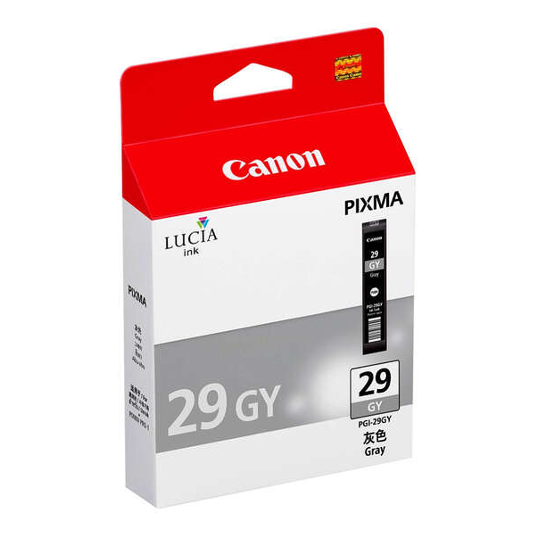 Canon PGI29 Gris Cartucho de Tinta Original - 4871B001 1