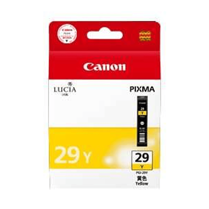 Canon PGI29 Amarillo Cartucho de Tinta Original - 4875B001 1