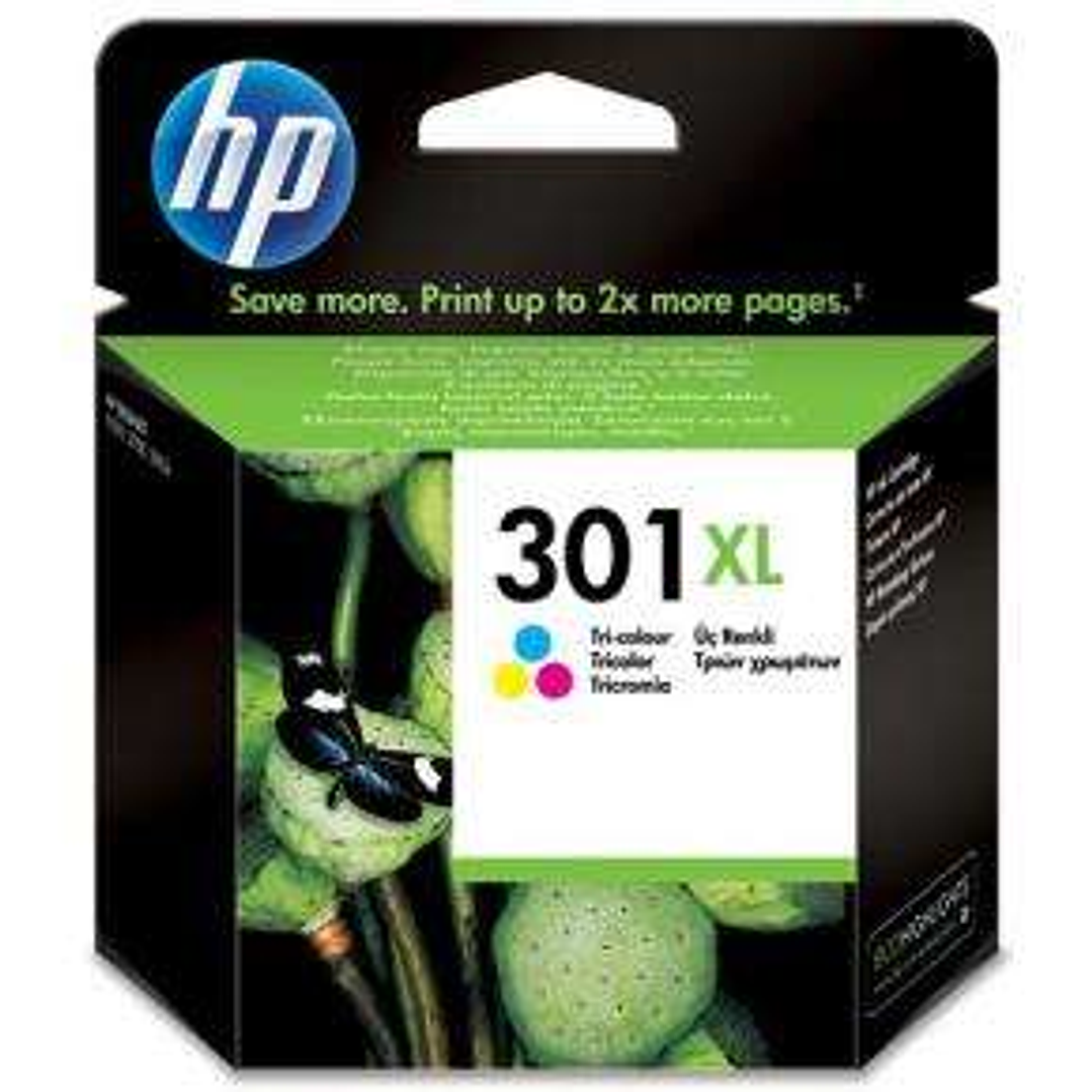 HP 301XL Color Cartucho de Tinta Original - CH564EE 1