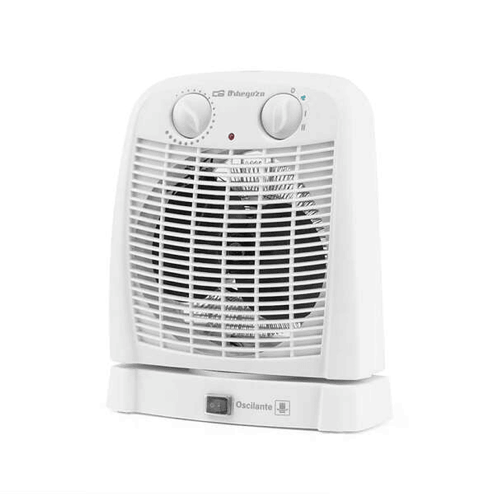 Orbegozo FH 7001 Calefactor Baño IP-21 - Potencia 2000W - 2 Niveles Calefaccion - Modo Ventilador - Termostato Ajustable - Seguridad Sobrecalentamient 1