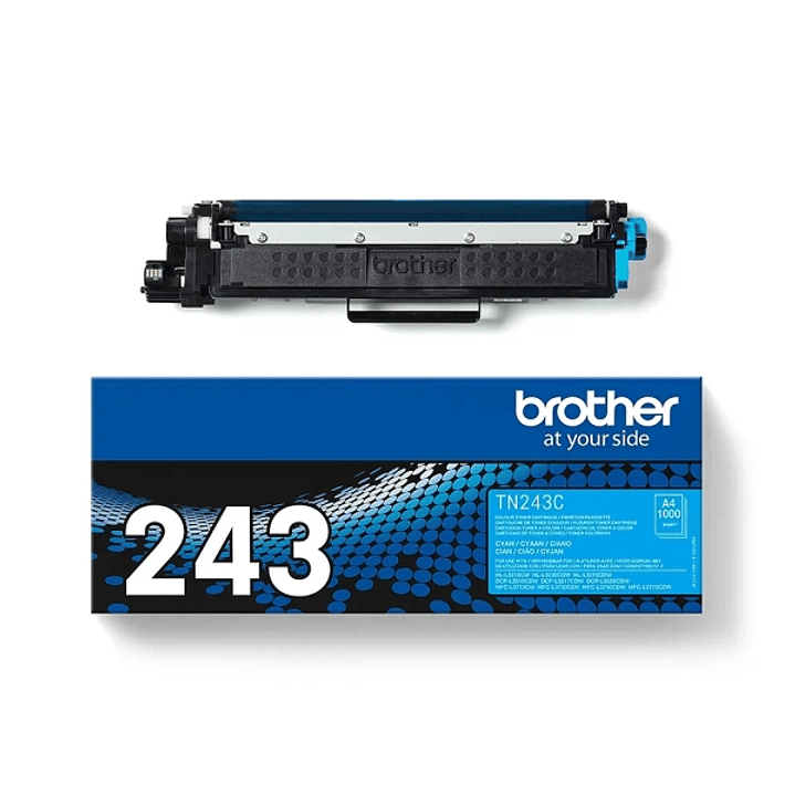 Brother TN243 Cyan Cartucho de Toner Original - TN243C 1