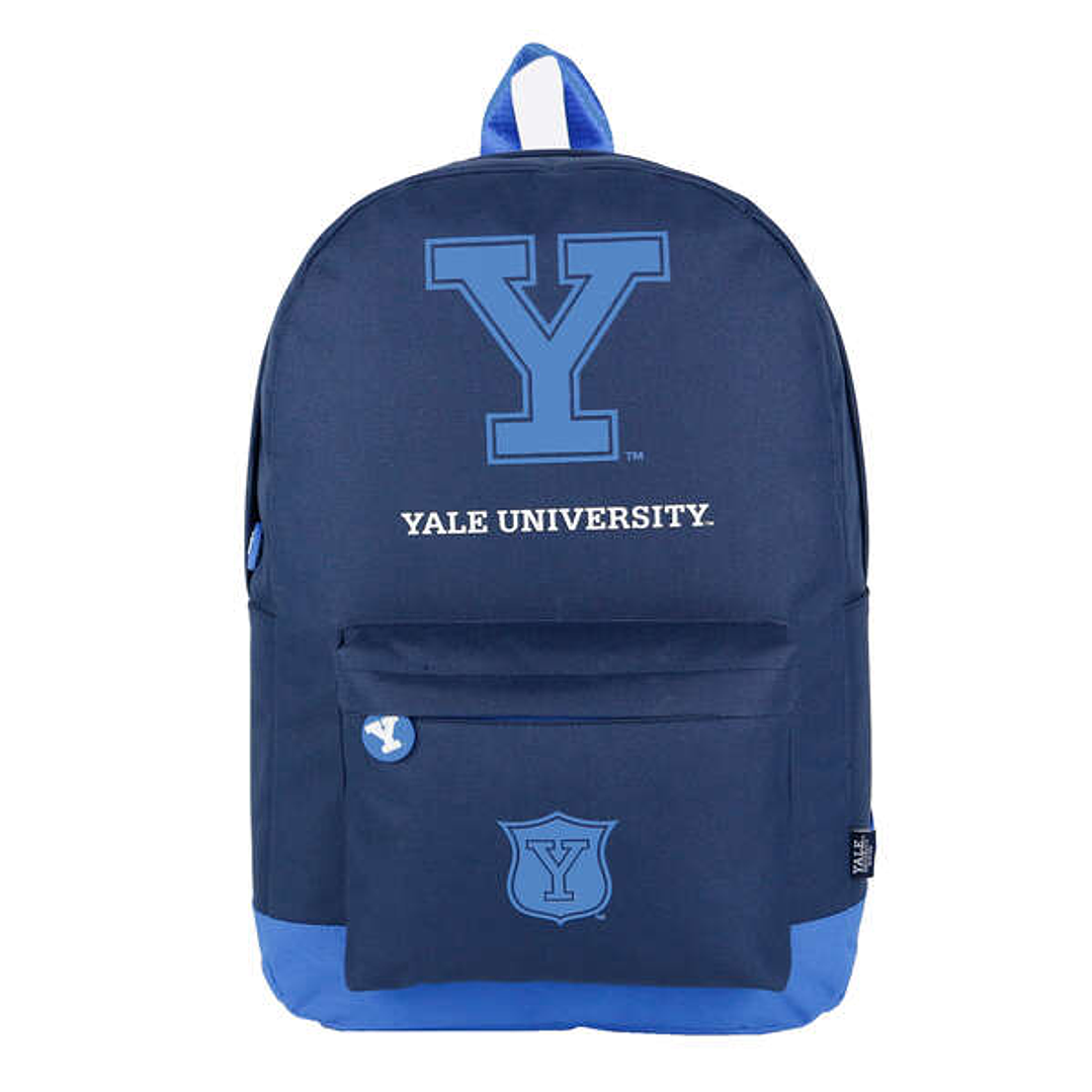 Dohe Yale Mochila Grande - Fabricada en Poliester Resistente - Compartimento Principal con Bolsillo Acolchado - Bolsillos Laterales - Tirantes Anchos  1