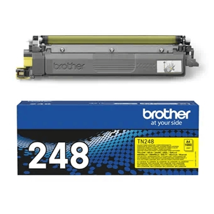 Brother TN248 Amarillo Cartucho de Toner Original - TN248Y 1