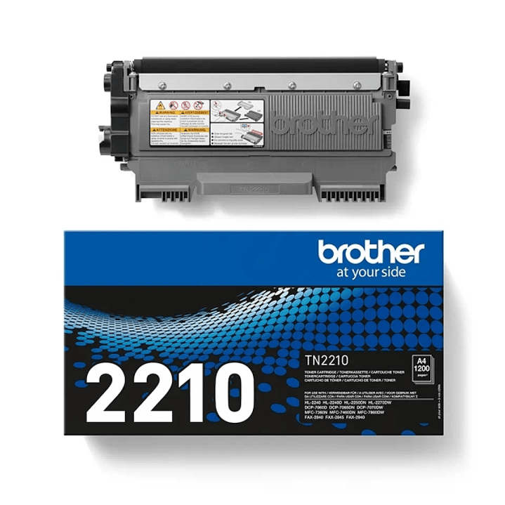 Brother TN2210 Negro Cartucho de Toner Original 1