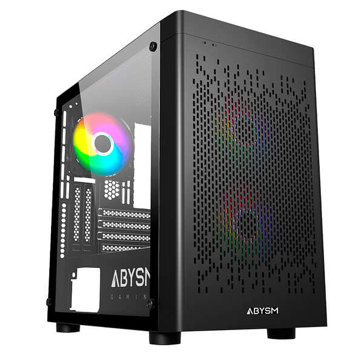 Abysm Danube Inva MX202 Caja Torre ITX, micro ATX - Lateral Cristal Templado - 3.5