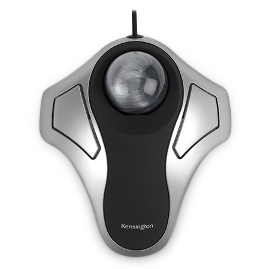 Kensington Orbit Trackball Optico USB - Bola de 40mm - 4 Botones Personalizables - Uso Ambidiestro - Precision y Control Superiores - Color Plata/Negr 1