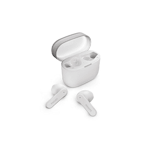 Philips Auriculares Intraurales Inalambricos - Bluetooth 5.3 - Autonomia hasta 28h - TWS - IPX4 - Alcance 10m - Conector USB-C - Color Blanco