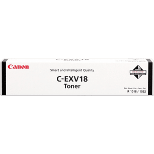 Canon CEXV18 Negro Cartucho de Toner Original - 0386B002