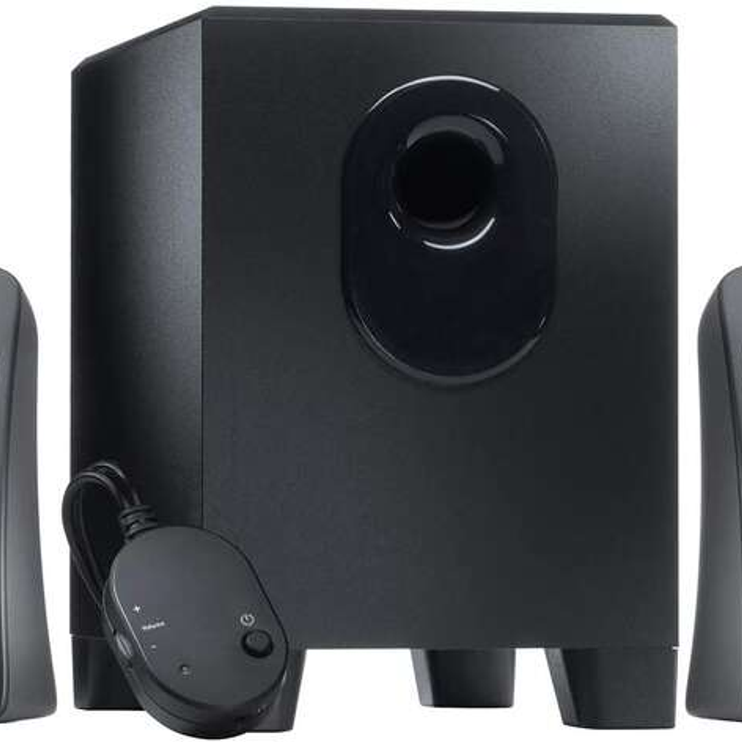 Logitech Z313 Sistema de Altavoces 2.1 50W - Subwoofer 15W - Entrada Jack 3.5mm - Color Negro 1