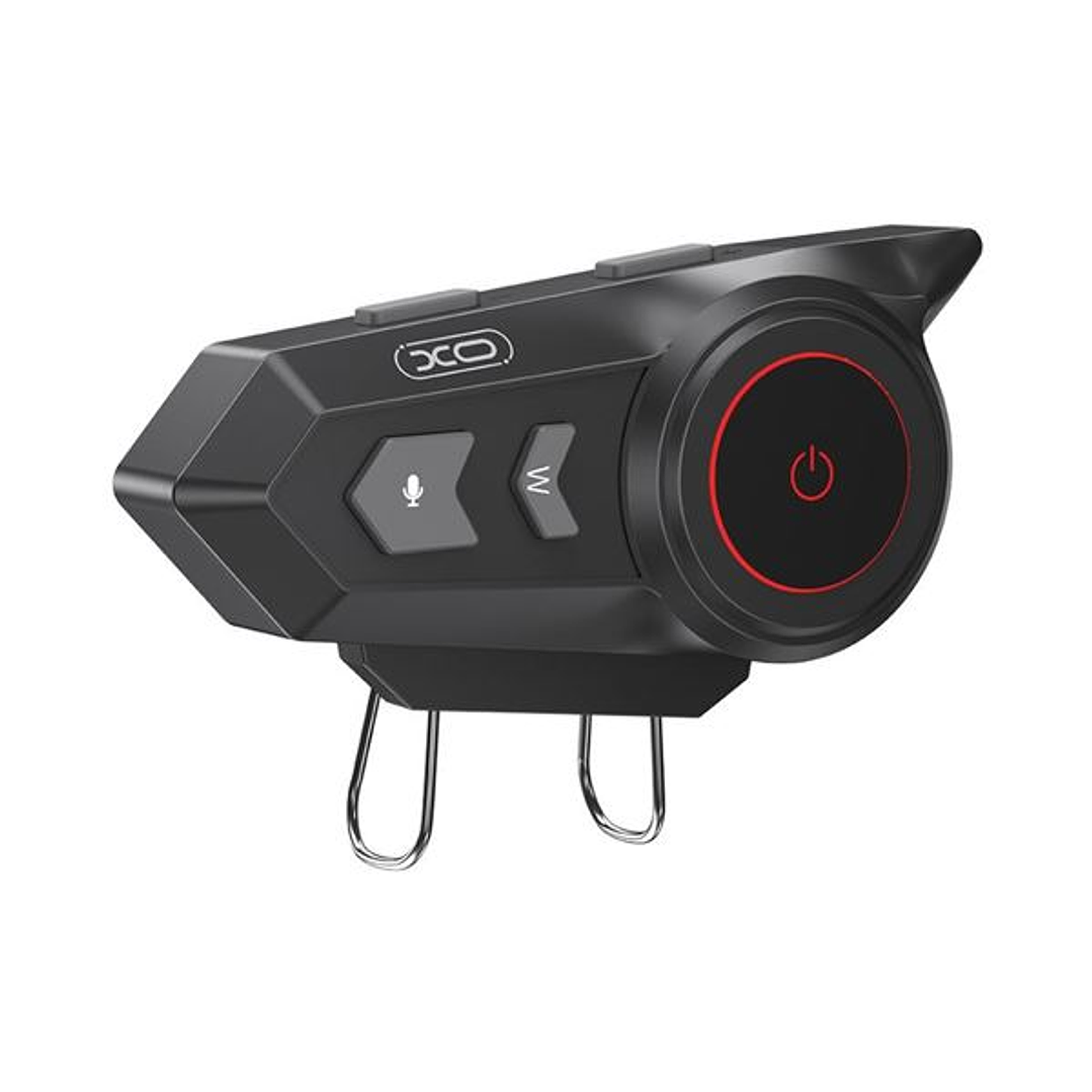 XO BE47 Intercomunicador para Casco de Moto - Bluetooth 5.3 - Alcance hasta 20m - Color Negro 1