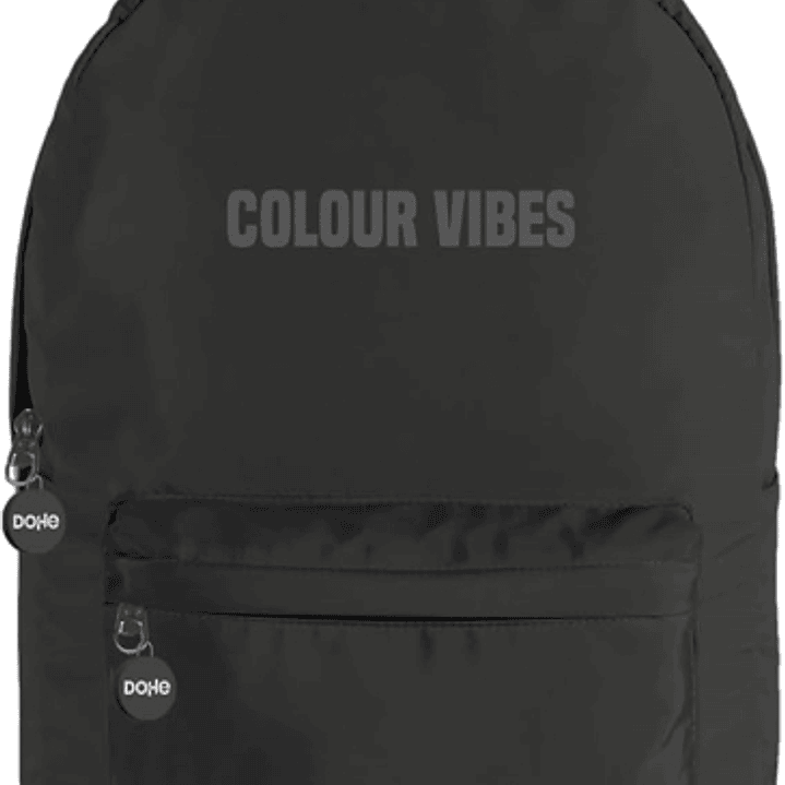 Dohe Daypack Colour Vibes Mochila Escolar - Varios Compartimentos - Asa Superior - Tirantes Acolchados y Ajustables - Fabricada en Poliester - Color N 1
