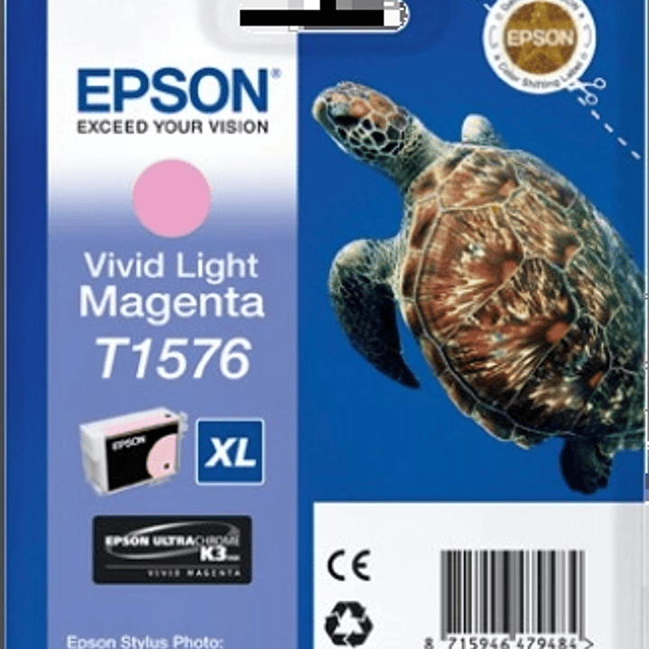Epson T1576 Magenta Light Cartucho de Tinta Original - C13T15764010 1
